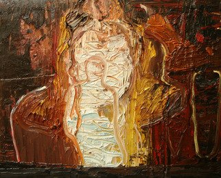 Andrew Stark; Subconscious, 2007, Original Painting Oil, 10 x 8 inches. 