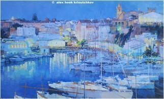Alex Hook Krioutchkov, 'Ciutadella Xv', 2021, original Painting Oil, 146 x 89  x 2 cm. Artwork description: 1758 Painting. Oil on canvas. 146x89x2cm. One of a kind. Signed. Painted borders.  No frame is required. ...