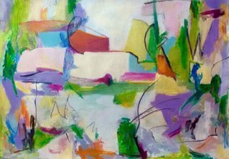 Ana Castro Feijoo; Miami, 2020, Original Mixed Media, 70 x 50 cm. Artwork description: 241 This work is based on the light and colors of summer...