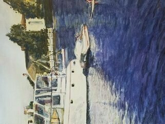 Armineh Bakhtanians; Belmont Shore 1, 2021, Original Watercolor, 12 x 16 inches. Artwork description: 241 Inspired by the beauty of Belmont shore in Long BeachCalifornia.  ...