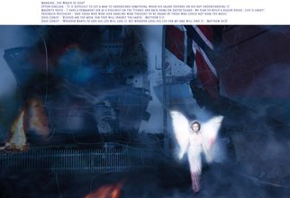 Reinhardt Sobye; Mankind Have Wrecked The World, 2015, Original Digital Art, 110 x 80 cm. Artwork description: 241    The Wrath of God is performed by Mankind on Mankind   ...