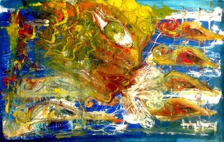 Aydan Ugur Unal; BREATH, 2013, Original Painting Oil, 100 x 70 cm. Artwork description: 241 Made by Aydan Udur Unal' s Sabb Technique Surreal, abstract, Sabb, art, fantastic, painting, colorued,  ...