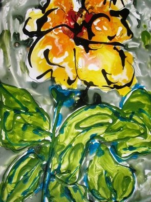 Baljit Chadha; Divineflowers, 2012, Original Mixed Media, 10 x 13 inches. Artwork description: 241       FLOAT ON COLORSCreative bent of mind since childhood. This interest developed into hobby in painting when I as a trainee came in to contact with a renowned Japanese Artist aEUR