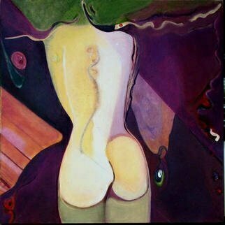 Becky Soria, Venus eclipsed, 2003, Original Painting Oil, size_width{Spark_of_my_moment-1064686165.jpg} X 36 inches