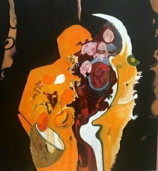 Becky Soria, 'Body Talk Flowering', 2020, original Painting Acrylic, 36 x 36  x 2 inches. Artwork description: 1911 From theBody Talk Collection...