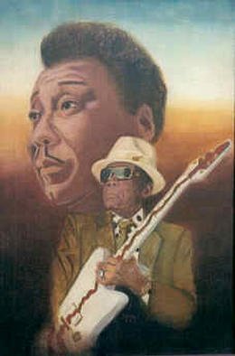 Beverly Dudley; Muddy Waters And John Lee..., 2016, Original Painting Oil, 20 x 30 inches. Artwork description: 241 i>> ? What does this painting Beverly Dudley, Billy Gibbonsof the ZZ Top Band Muddy Waters and John Lee Hooker have in common Dudley did a drawing of Gibbons when he was in Clarksdale, MS to open an exhibit for the benefit of The Blues Museum. She also did ...