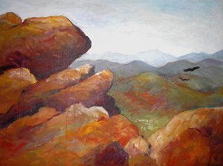 Beverly Furman; Old Rag Ll, 2008, Original Painting Acrylic, 36 x 30 inches. 