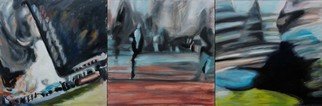 Caoimhghin Ocroidheain; 9 11 Mystery Play, 2015, Original Painting Oil, 180 x 60 cm. Artwork description: 241   oil on canvas  ...