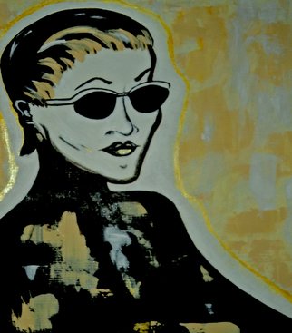 Joyce Carroll; Ma Dam, 2014, Original Painting Acrylic, 12 x 9 inches. Artwork description: 241     A caricature of a female that means business. Abstract, Contemporary art, Pop Art        ...