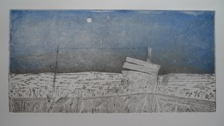 Cecilia Sassi, Nap time, 2011, Original Printmaking Etching, size_width{Party_at_Night_at_0:05_AM-1325123466.jpg} X 6 inches