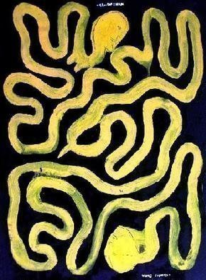 Charles Cham, 2540 a maze, 2005, Original Painting Oil, size_width{1656_SERPENT_LOVERS-1119693236.jpg} X 81 cm