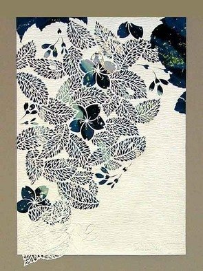 Choko Nakazono; Link B, 2011, Original Mixed Media, 21 x 29 cm. Artwork description: 241    I've been working various distinct styles, making from Japanese traditional patterns or flower, involving abstracted designs.        ...