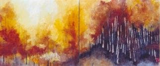 Claudia Ferrari; Boulevard Of Broken Dreams, 2005, Original Painting Other, 120 x 60 cm. Artwork description: 241 color sumi- e on rice paper mounted on canvas ( a japanese technique that uses natural dyes on hand- made rice paoer) ...