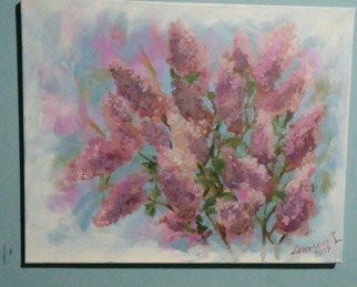 Marina Stewart; Lilac, 2017, Original other, 16 x 20 inches. Artwork description: 241 acrylic...