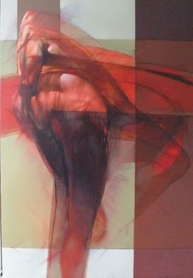 Jorge Posada; Untitled III, 2010, Original Painting Oil, 46 x 70 inches. Artwork description: 241  oil on canvas, abstract, figurative   ...