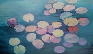 Denise Seyhun; Dreamy Pond, 2017, Original Other, 36 x 24 inches. Artwork description: 241 Water lilies, pond, serenity, meditation, garden...