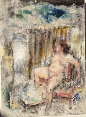 Dimitri Lazaroff; Dawn, 2015, Original Painting Other, 18 x 24 inches. Artwork description: 241 stains, watercolors, tempera on prepared canvas...
