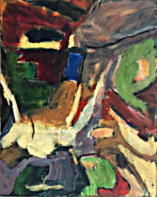 Bob Dornberg; Tn3 Cloudy, 2021, Original Painting Oil, 16 x 20 inches. Artwork description: 241 LANDSCAPE ABSTRACT...