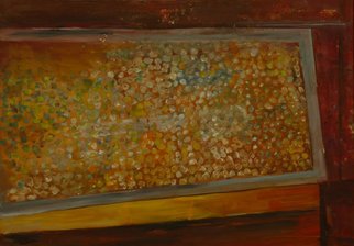 Dusanka Badovinac; Swarovski, 2011, Original Painting Oil, 100 x 70 cm. Artwork description: 241   painting, art, architecture, windows, building  ...