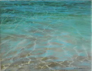Edna Schonblum, 'Transparencie Series  11', 2013, original Painting Oil, 35 x 27  x 3 cm. Artwork description: 2103   transparencie, sea  ...