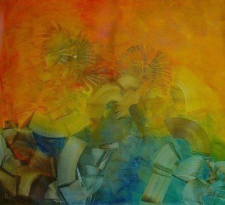 Emilio Merlina, 'For A Ray Of Sunshine', 2010, original Painting Oil, 123 x 114  cm. Artwork description: 66963  oil on canvas ...