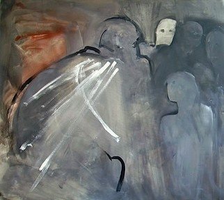 Emilio Merlina, Devil and angel, 2006, Original Painting Acrylic, size_width{promised_land-1163344974.jpg} X 116 cm