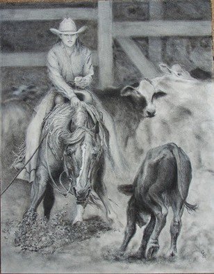 Georgina Love; Cutter, 2007, Original Painting Oil, 11 x 14 inches. Artwork description: 241  Looks like graphite - but it's oil.  An example of commission work I can create for you.   ...
