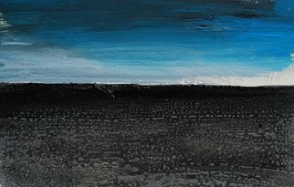Goran Petmil; VERY EARLY, 2013, Original Painting Oil, 11 x 7 inches. Artwork description: 241  THE BEACH, PAINTING OF THE BEACH, VERY EARLY IN THE DAY ON THE OCEAN. THE HORIZON, OIL ON CANVAS ...