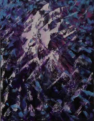 Guy Thibert; Apparition, 2002, Original Painting Acrylic, 14 x 18 inches. 