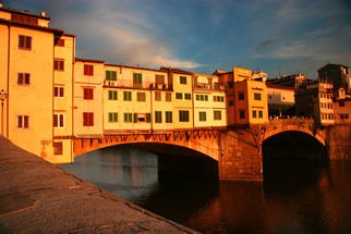 Harvey Horowitz; Pontevechio, 2008, Original Photography Color, 24 x 16 inches. Artwork description: 241  Potevechio Bridge, Florence, Italy ...