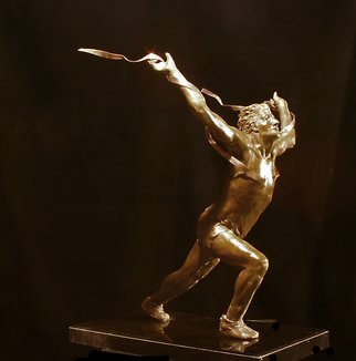Martin Glick; The Winner, 2008, Original Sculpture Bronze, 16 x 18 inches. Artwork description: 241  In 