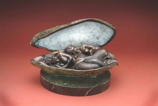 Jack Hill, 'Pearls', 1996, original Sculpture Bronze, 12 x 8  x 6 inches. Artwork description: 1911 Only 6 remain in this edition....