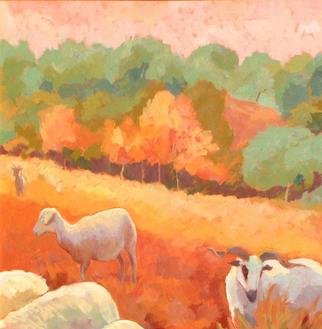 Jessica Dunn, 'Shepherds Delight', 2004, original Painting Oil, 60 x 60  x 2 cm. 