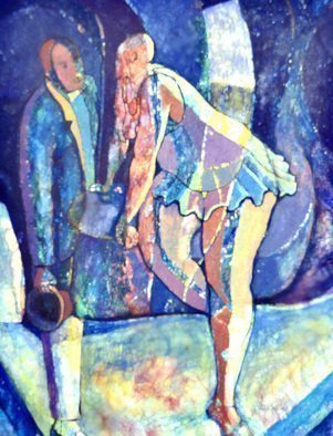John Powell, 'Ballerina At Rest', 1991, original Painting Oil, 22 x 16  x 1 inches. Artwork description: 2793    From Dance series and Sold. However, you may order giclee/ print of this work;                                         ...