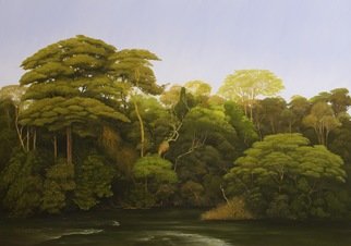 Jorge Cavelier; Rio Verde  Jorge Cavelier..., 2010, Original Painting Oil, 56 x 40 inches. Artwork description: 241  Part of RIVERS. A series of works celebrating the living force of water. ...
