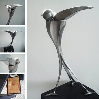 Juan Pablo Cima; Asi Te Recuerdo, 2011, Original Sculpture Steel, 90 x 95 cm. Artwork description: 241  Abstract metal sculpture  ...