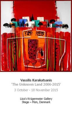 Vassilis Karakatsanis; The Unknown Land , 2015, Original Painting Oil, 100 x 100 cm. Artwork description: 241  Liza s Krugermeier Gallery ...