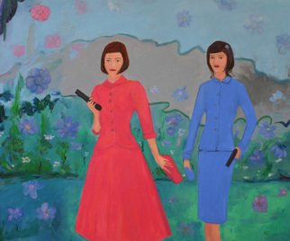 Kenn Zeromski; Two Sisters, 2013, Original Painting Oil, 30 x 24 inches. Artwork description: 241  Two Sisters - 30 x 24 oil on canvas   ...