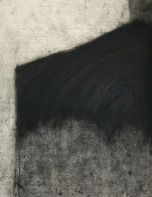 Douglas A. Kinsey; Waking Into The Desert  D..., 2011, Original Drawing Charcoal, 32 x 42 inches. 
