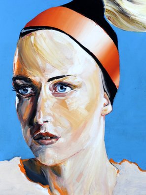 Ekaterina Kolesnik; Alexandra, 2018, Original Painting Oil, 24 x 28 inches. Artwork description: 241 Portrait, Oil, Painting...