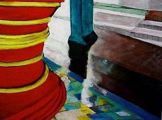 Tom Irizarry Studio; Royalty, 2004, Original Painting Oil, 9 x 12 inches. Artwork description: 241 all handground colors, verdigris, lead- tin yellow, cremnitz white, azurite, cinnabar, linseed oil...