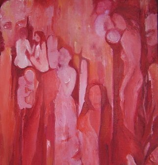 Luise Andersen, 'ALIZARIN REDS ETC CLOSED ...', 2008, original Painting Oil, 24 x 8  x 2 inches. Artwork description: 100119  WELL- I CLOSED IN ON THE IMAGES. . NOW, REMEMBER, THIS IS ENLARGED- IMAGE IS WITHIN WIDTH OF EIGHT INCHES- Smile. . LOOKS SO VISIBLE WITHIN THIS AREA, EVEN ON MENTIONED WIDTH- IS, HOW IT IS DONE IN CREATIVE PROCESS, THAT 'SPEAKS' CLEARLY. . WISH, THE GRADUATION IN HUES WOULD ...