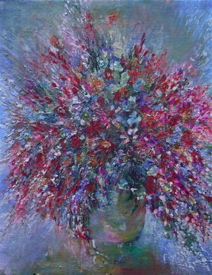 Luise Andersen, June 4 2018 detail 2 phase ..., 2008, Original Painting Oil, size_width{BOUQUET_MIGNON_Pic_Taken_Inside_Residence-1219176318.jpg} X 15 inches
