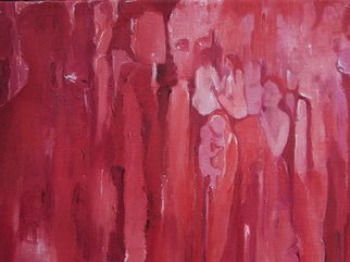 Luise Andersen, 'CADMIUM REDS MAGENTAS ORA...', 2008, original Painting Oil, 24 x 8  x 2 inches. Artwork description: 99327  ONE OF DAYS WHEN RESTLESS IS OVERWHELMING.THOUGHT, GET IT OUT OF SELF, BY GRABBING THE REDS. . DID NOT DO IT. . CANNOT 'RUN AWAY FROM SELF' . BROUGHT IMAGES FORWARD- ENHANCED FIGURES- DEEPENED OR LIGHTENED HUES- OUT OF WHITES- SO. . THIS WILL BE IT FOR TODAY WITH THIS ...