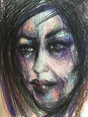 Luise Andersen, 'JanUARY THREE 2015 Drawin...', 2015, original Drawing Pastel, 18 x 24  x 1 inches. Artwork description: 23691  . . going towards completion. . ...