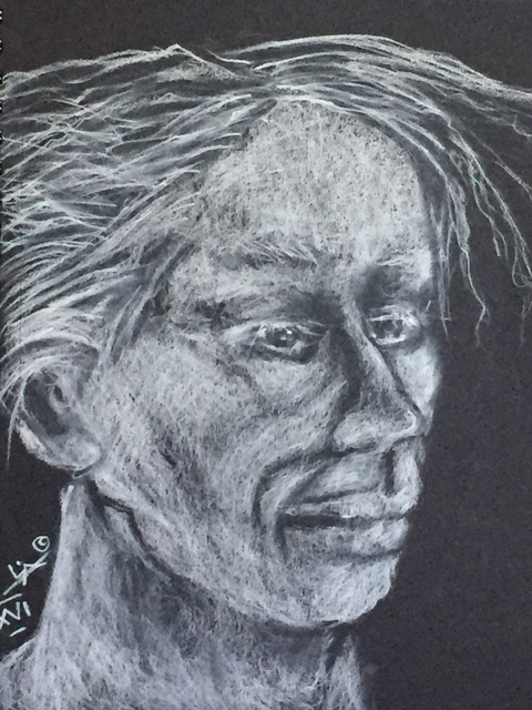Luise Andersen dessin noir expressed done xvi, 2017