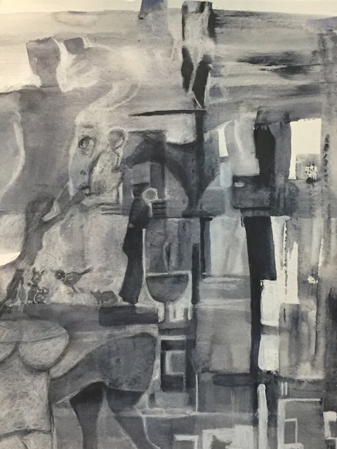 Luise Andersen section detail 4, 2017