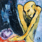 Ljuba Adanja; Untitled, 2001, Original Painting Oil, 62 x 62 cm. 