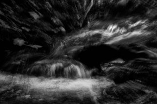 Bernhard Luettmer; SCHWARZES WASSER VII, 2010, Original Photography Black and White, 70 x 100 cm. Artwork description: 241                         Landscape in Tuscany/ Landscape, italy, tuscany, morning, totady, tree,                        ...