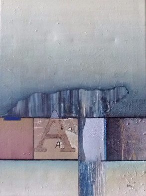 Reiner Makarowski; Awall, 2014, Original Painting Oil, 30 x 40 cm. Artwork description: 241 Expressive abstract...